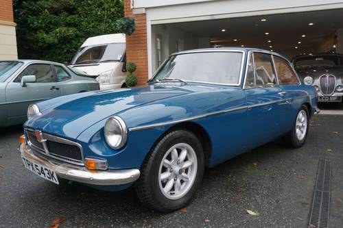 **FEBRUARY AUCTION** 1972 MG BGT For Sale by Auction