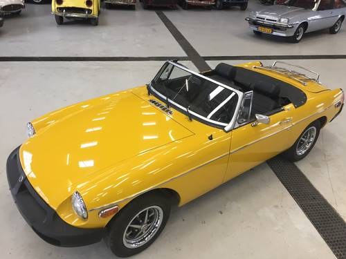 1979 MG MGB roadster with overdrive (LHD) RESERVED VENDUTO