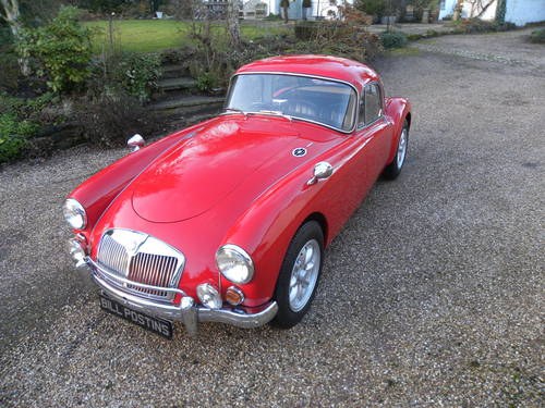 1960 MGA 1600 MK I COUPE.5 Speed gearbox. In vendita