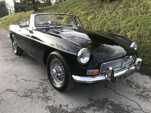 Mgb Roadster 1973 Manual + Overdrive  Wire Wheels SOLD