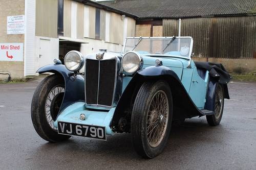MG PA 1934 - To be auctioned 27-04-18 For Sale by Auction