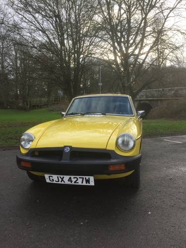 MGB GT 1980 For Sale