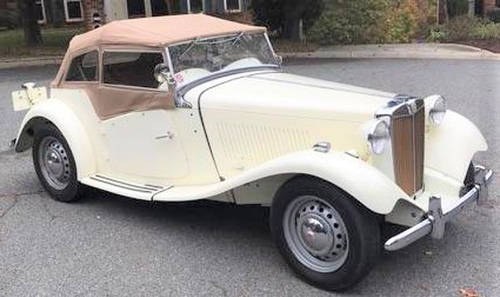 1952 MG TD: 17 Feb 2018 In vendita all'asta