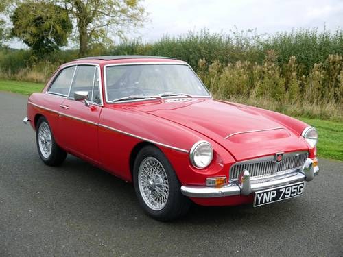 1969 MGC GT. Manual with Overdrive. Lovely Detailed Car For Sale