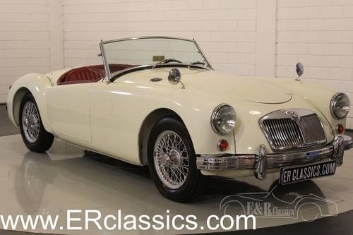 MGA cabriolet 1959 Old English White For Sale