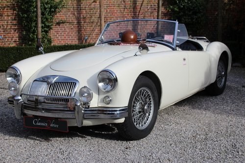 Stunning MG A Roadster from 1958 perfect rally car VENDUTO