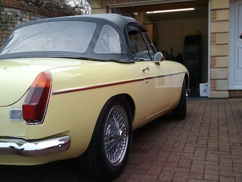 1971 Heritage shell mgb roadster SOLD