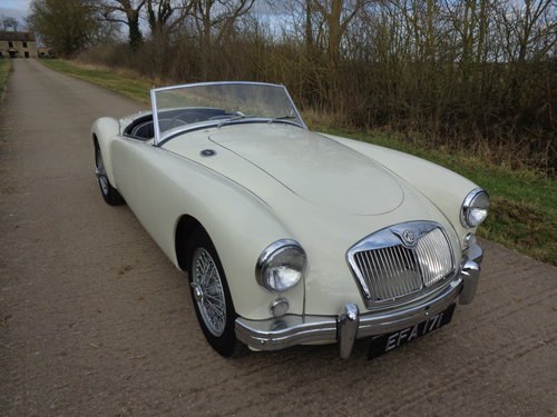 1955 A VERY EARLY UK  RHD  MGA -  FEW OWNERS - FULLY RESTORED For Sale