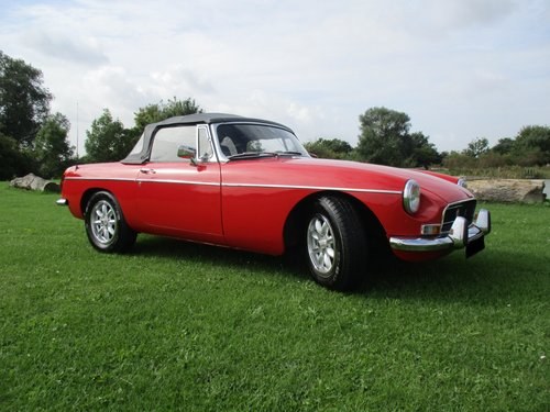 1971 LHD MGB Roadster For Sale