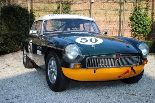 Stunning MG B Racer with FIA HTP papers ready to race 1964 SOLD