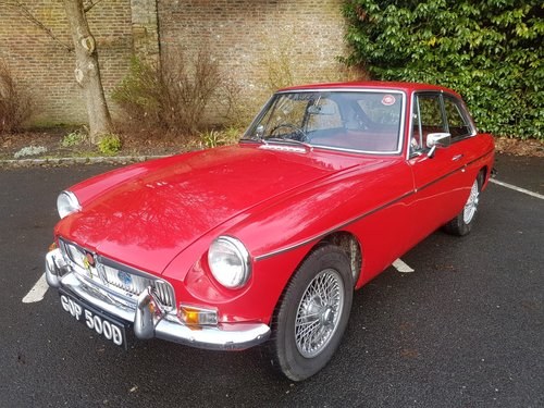 **MARCH AUCTION** 1996 MG BGT For Sale by Auction