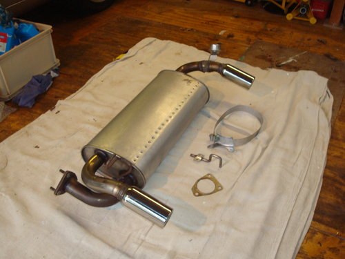 2003 Exhaust back box SOLD