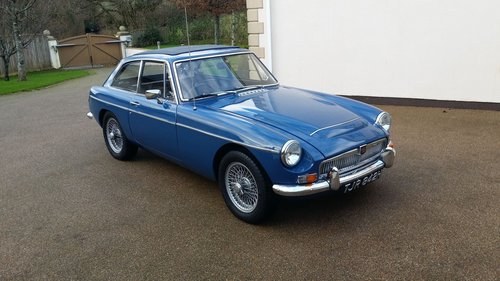 MGC GT 1969 Manual + Overdrive Mineral Blue For Sale