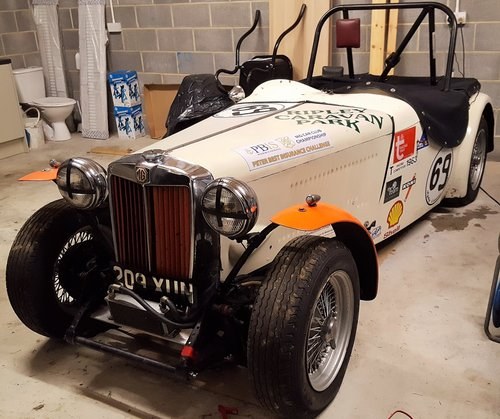 1949 MGTC race car, great history, championship winner For Sale