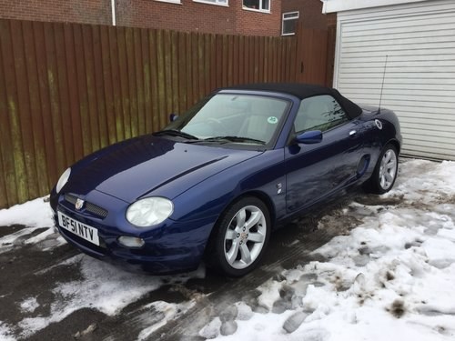 2001 MGF 1.8i 1 owner 33000 miles SOLD