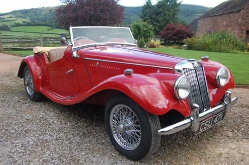 1954 MG TF SOLD