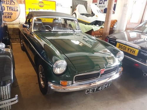 *MARCH AUCTION** 1979 MG B Roadster In vendita all'asta