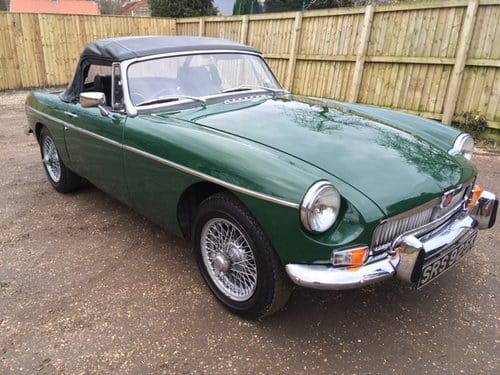 **MARCH AUCTION** 1971 MG B Roadster For Sale by Auction