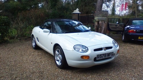1998 stunning MGF 1.8 vvc,only 47000 miles SOLD
