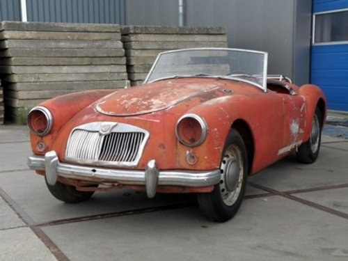 MG A cabriolet 1959 to be restored In vendita