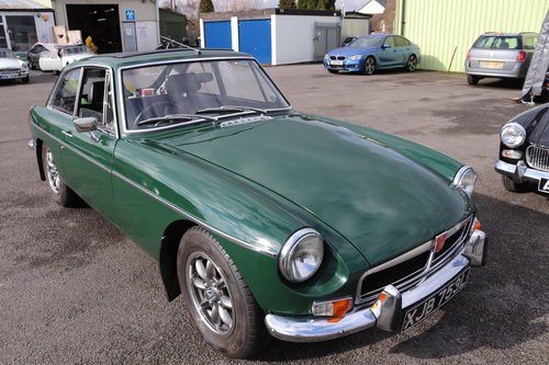 1972 MGB GT , fully rebuilt with upgrades SOLD