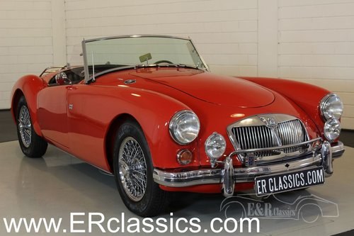 MG A cabriolet 1962, 5 speed manual gearbox For Sale