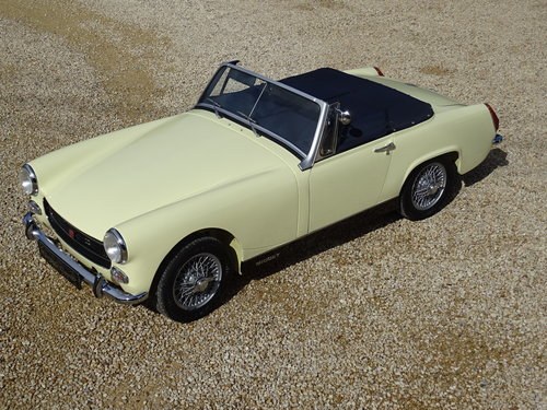 Midget:1340cc/Heritage Body/Front Line Suspension VERKAUFT