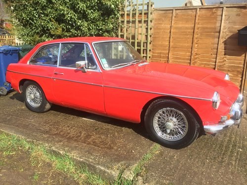 1966 Beautiful MG BGT - all original with Black Leather For Sale