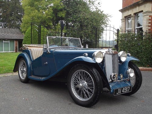 Lot 30 - A 1936 MG TA - 11/04/18 For Sale by Auction