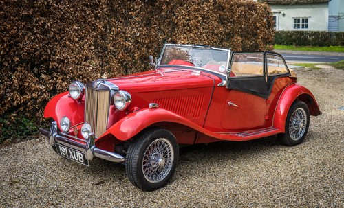 1953 MG TD 1250 on The Market For Sale
