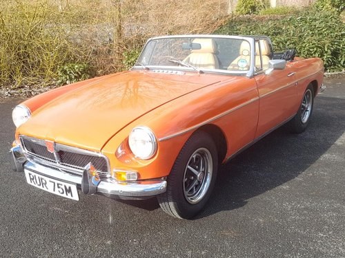 MAY SALE. 1973 MG B Roadster For Sale by Auction