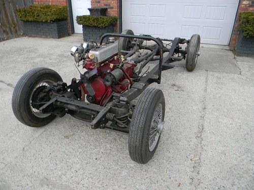 1954 MGTF Complete Rolling Chassis / Free Shipping For Sale