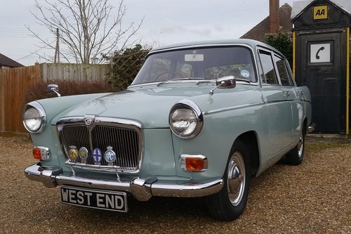 MG Magnette 1622cc 1967 1V Rare Automatic 34,000 Miles For Sale