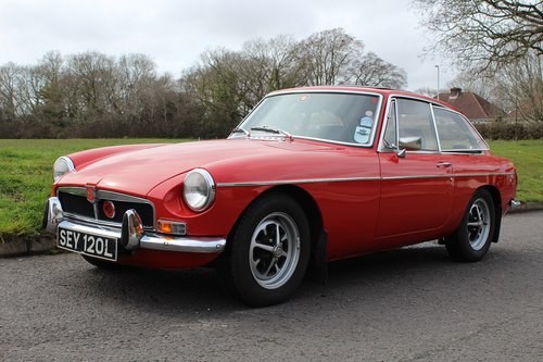 MG B GT 1972 - To be auctioned 27-04-18 In vendita all'asta