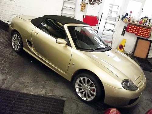 2004  MG TF 1.8 VVC GOLD EDT SPORTSCAR (41,000 MILES) SOLD