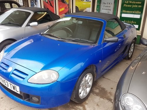 MAY SALE. 2003 MG TF Roadster For Sale by Auction