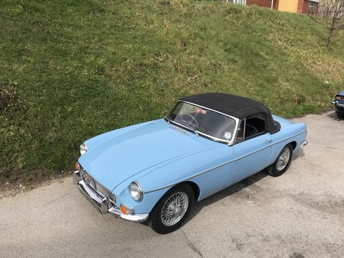 Mgb Roadster 1967 Manual + Overdrive  Wire Wheels  For Sale