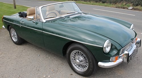 1973 MGB Roadster With O/D UK RHD Example Exceptional SOLD