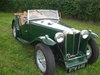Classic 1937 MG TA cabriolet/roadster SOLD