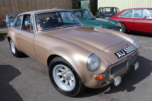1968 MGC GT, fully rebuilt and HCRC eligible ,Power steering VENDUTO