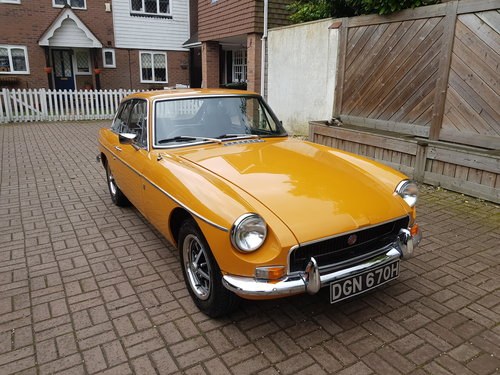 1970 MGB GT 1.8 - REDUCED FOR A QUICK SALE For Sale