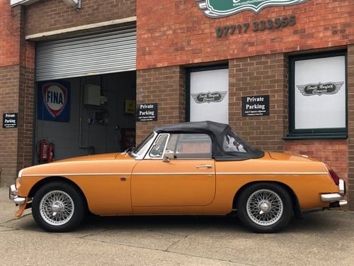 1974 MGB Roadster2.0 Stage , Twin Dellorto, 2 VENDU