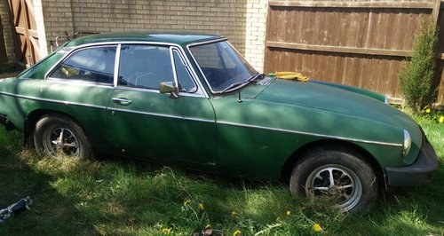 1980 MGB GT ex South Africa and never welded SOLD