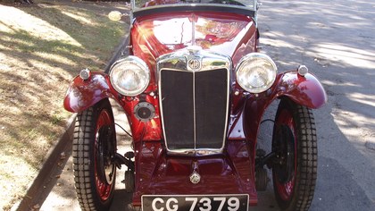 1934 MG PA Midget 2-seat sports
