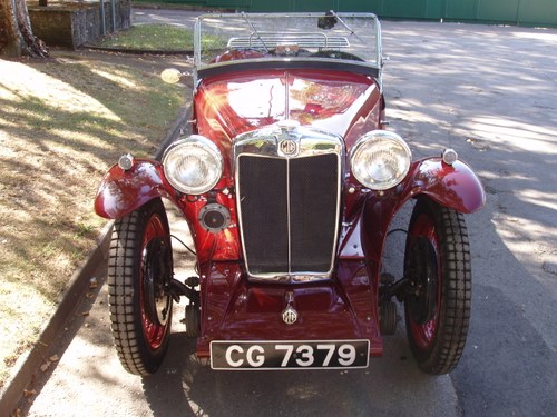 1934 MG PA Midget 2-seat sports For Sale