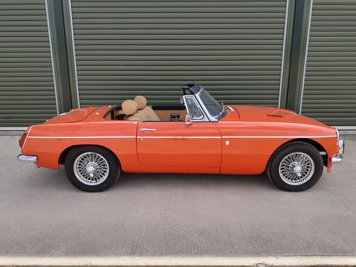 1972 1973 MGB Roadster supercharged, the ultimate MGB? SOLD