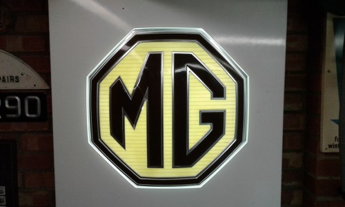 Mg illuminated sign SOLD