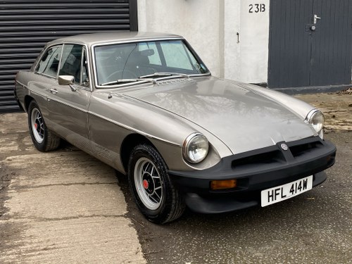 1981 MGB GT LE 50th Anniversary model For Sale
