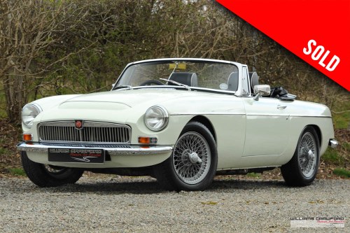 1968 Modified and restored MG C Roadster SOLD