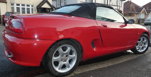 1996 Flame red MGF with 63k, long MOT and history For Sale